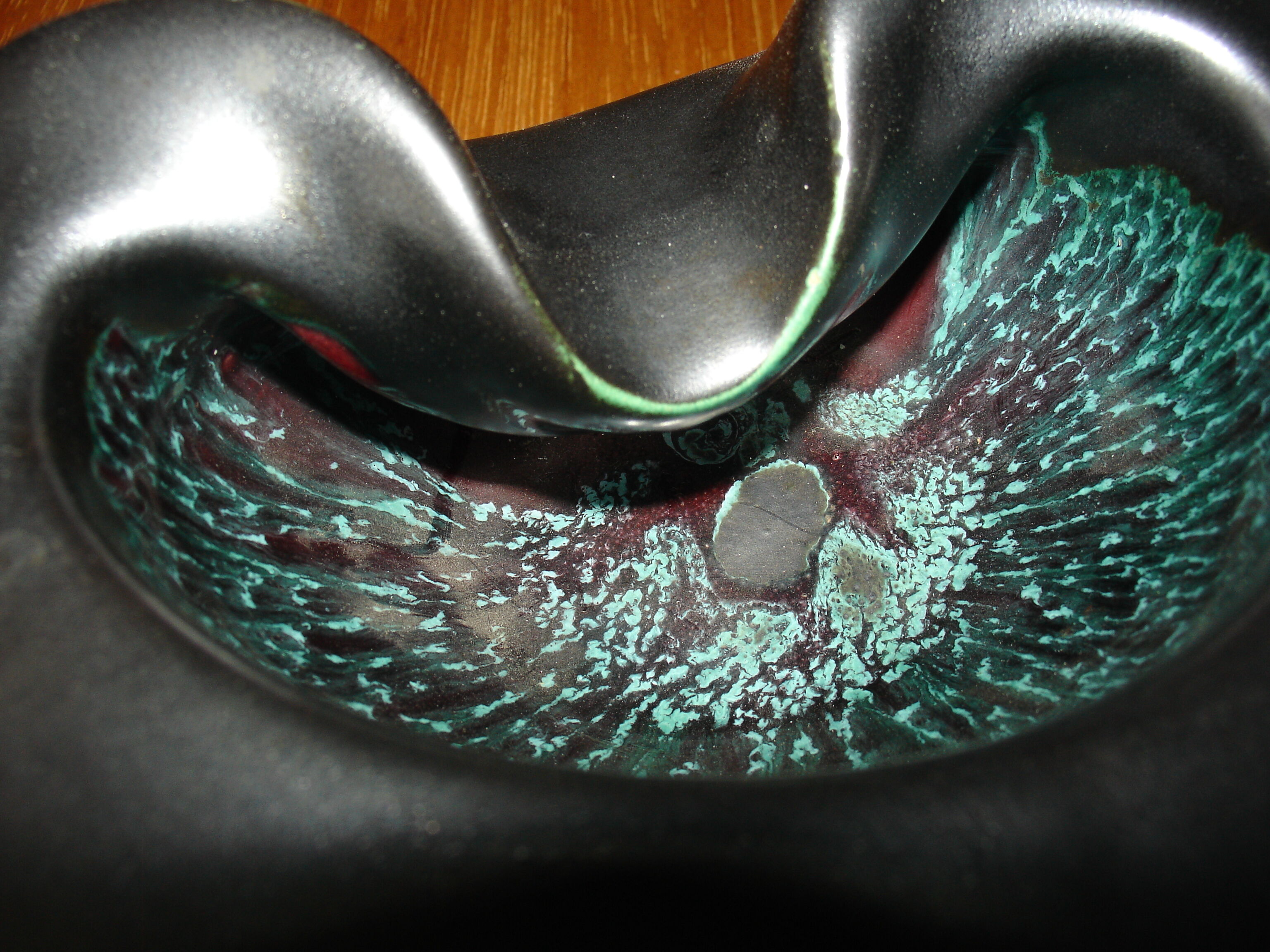 1950s ceramic ashtray