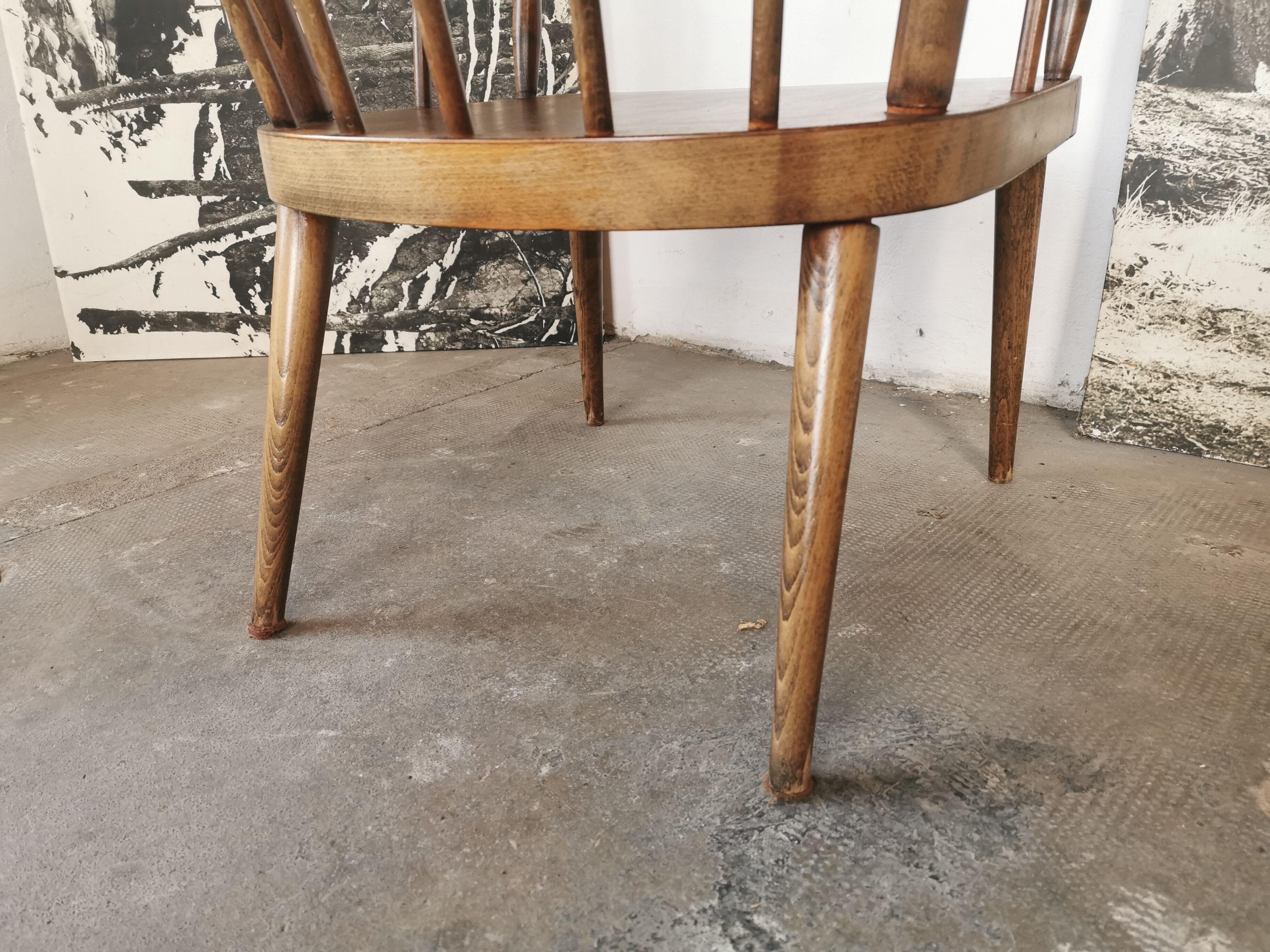 Fauteuil Baumann modèle éventail