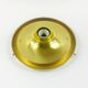 Mid century glass flush mount / ceiling light by limburg, germany, 1960s