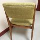 Scandinavian mustard chair 70s