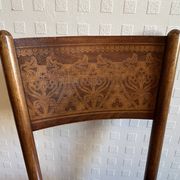 6 antique chairs Jacob & Josef Kohn – Vienna – Decorated bent wood – Style