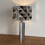 Large vintage lamp. 1970. Space age.