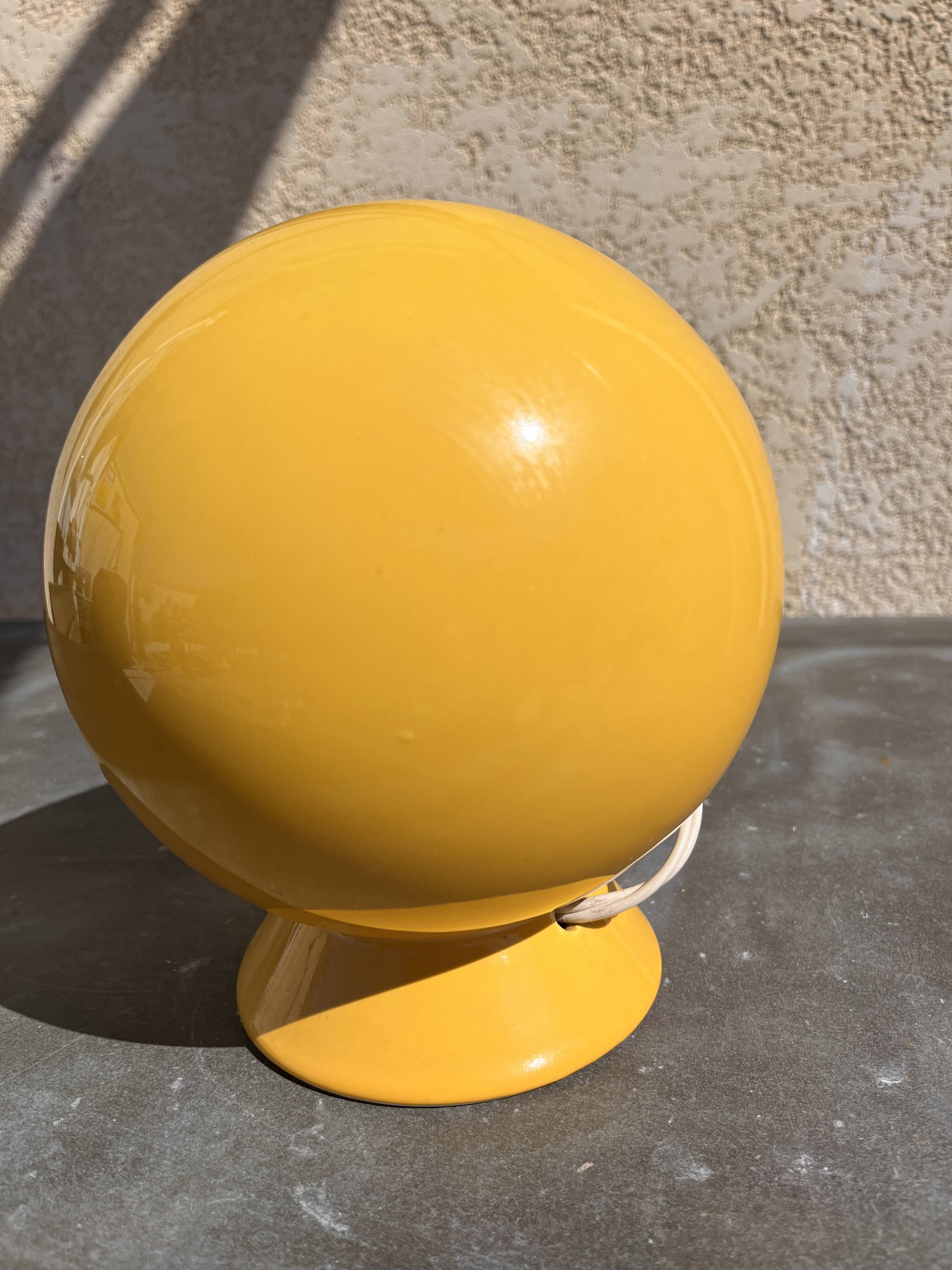 SC3 ceramic lamp designed by Marcello Cuneo, 1960.