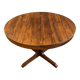 Vintage Scandinavian Baumann style extendable table in Rosewood 1970s