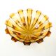 Bol à fruits Art Déco, en verre, Val Saint Lambert, Belgique, années 1950