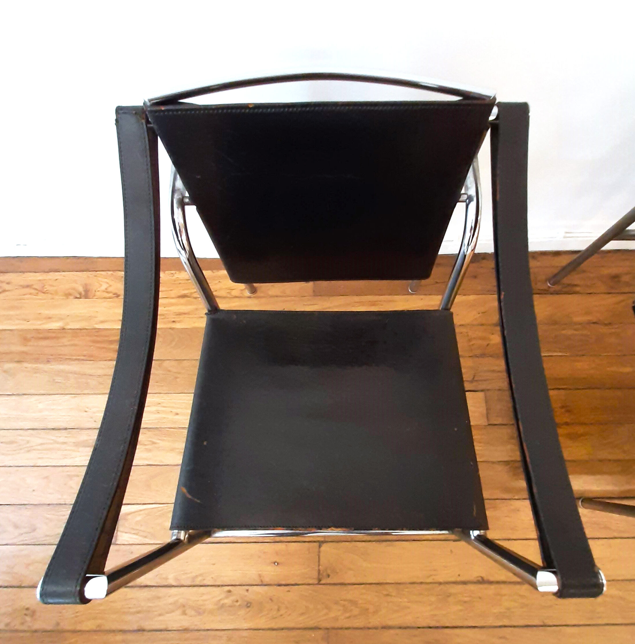 Le Corbusier, pair of LC1 armchairs