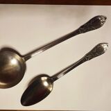 Ladle and large spoon