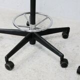 Pair of high stools by Georges Nelson, Vitra, 2001