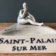 Empty pocket bather art deco