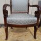 Pair of armchairs restoration style Charles X