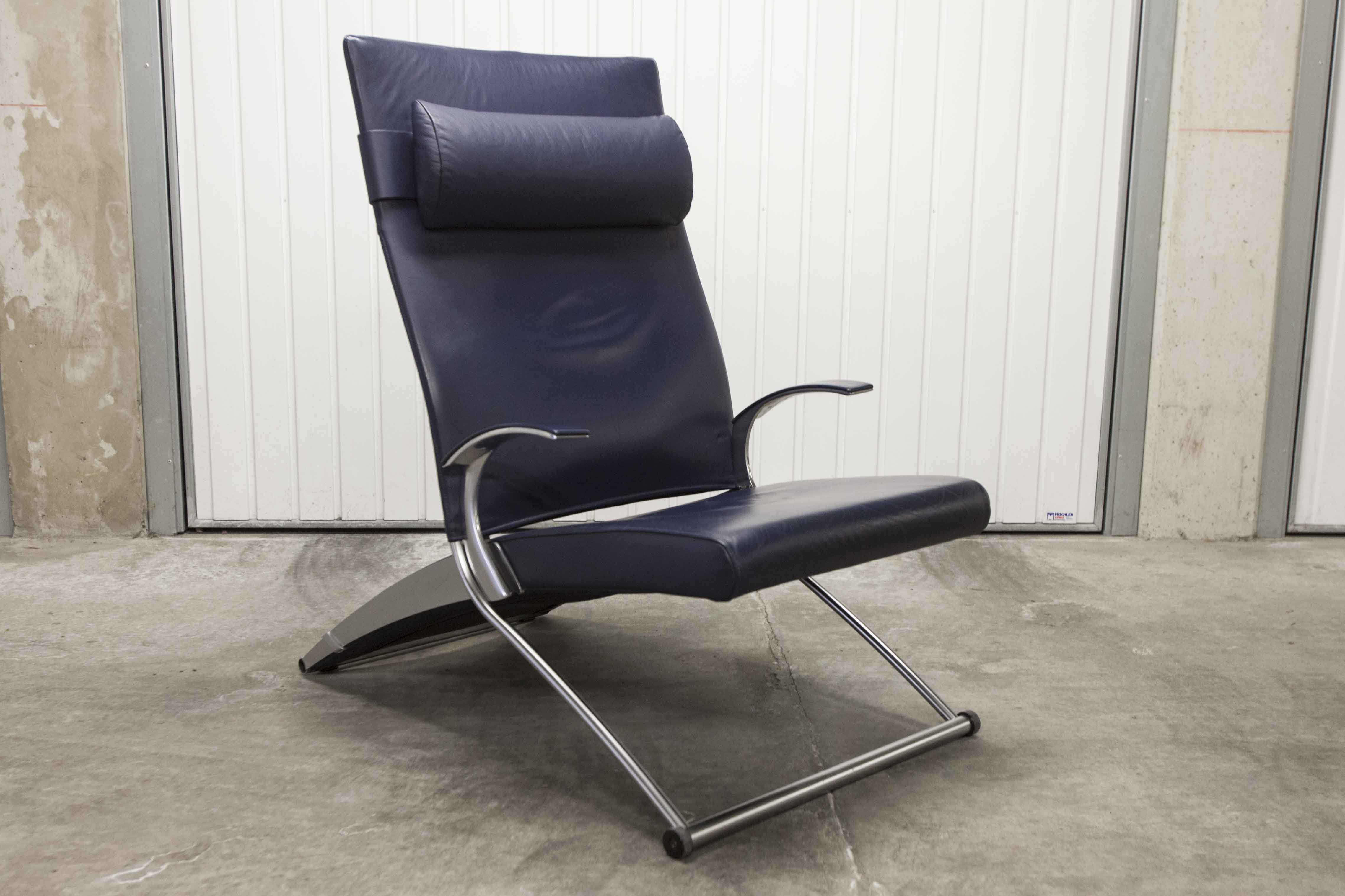 Fauteuil Lounge  "X-chair" par Joachim Nees pour Interprofil