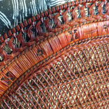 Vintage rattan headboard l=110cm