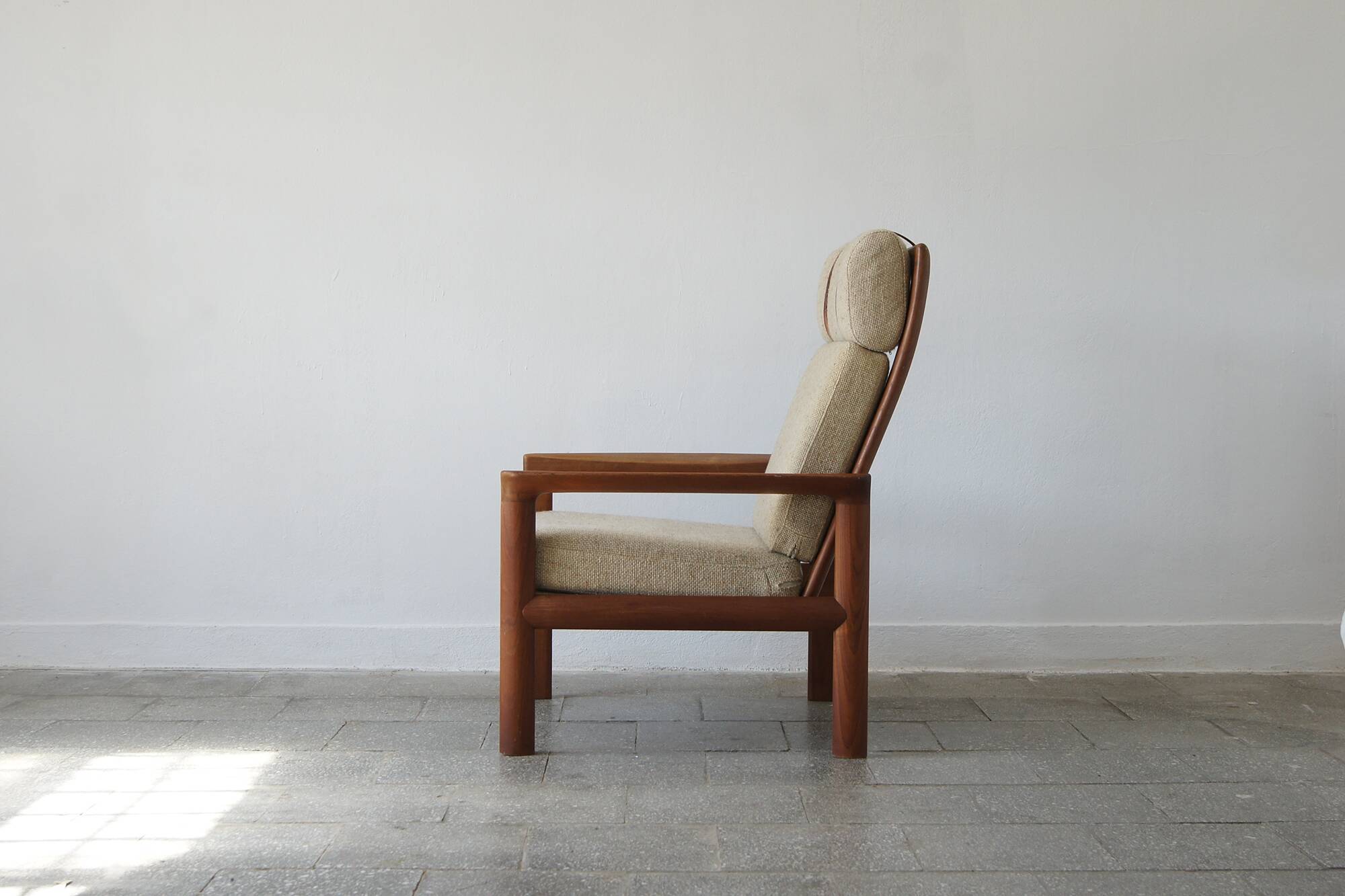 Fauteuil lounge en teck par Sven Ellekaer pour Komfort, Danemark, années 1960