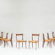 Ensemble de 10 chaises s2 par Alfred Hendrickx