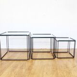 Nesting tables by Max Sauze, Isocèle edition
