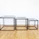 Nesting tables by Max Sauze, Isocèle edition