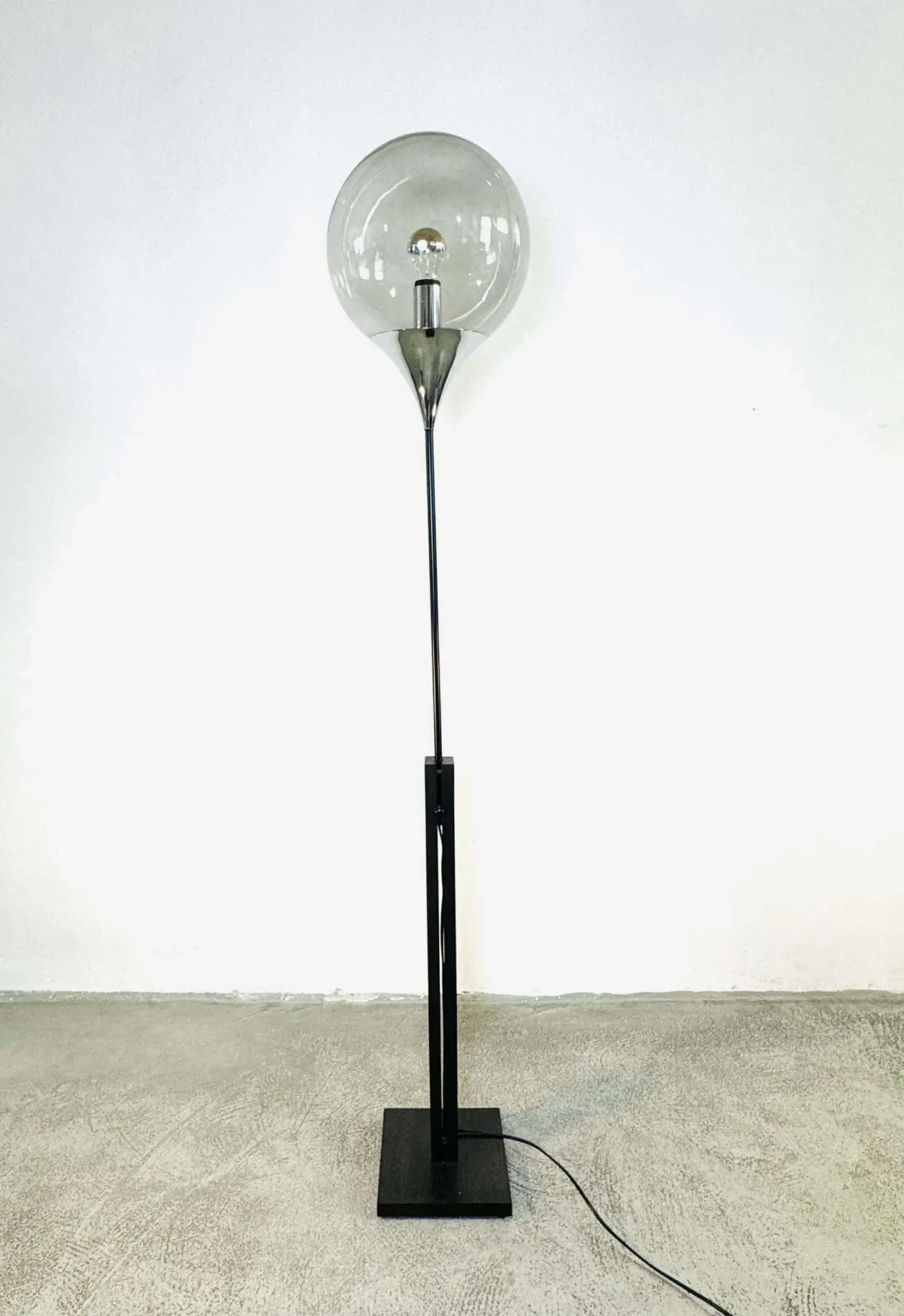 Bulb Floor Lamp By Doria Leuchten, Germany, 1970S