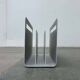 Porte-revues minimaliste en aluminium par Norman Foster pour Helit, Allemagne, années 1990