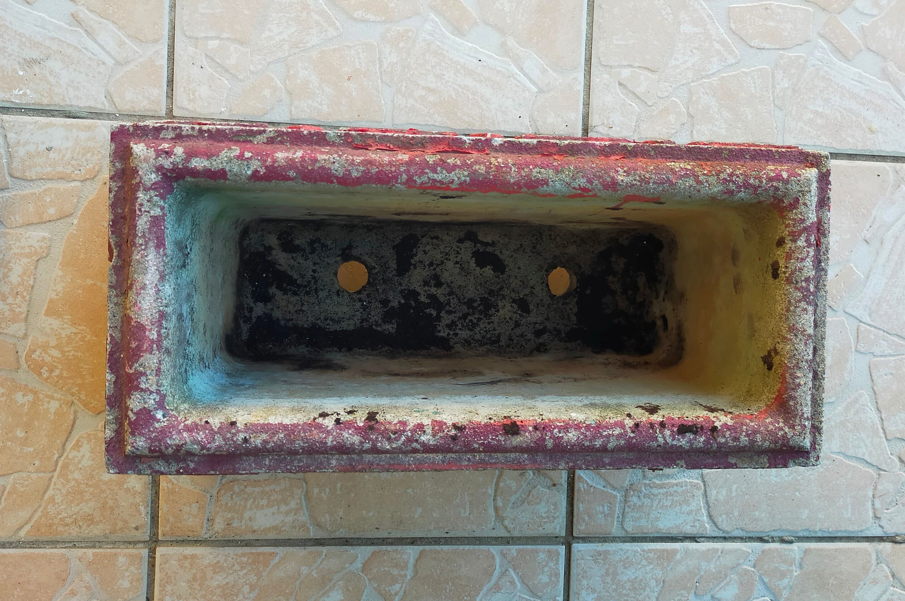 Art Deco period concrete planter