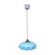 Suspension en opaline bleu ciel