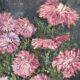 Oil on panel by r fescheux still life bouquet of flowers