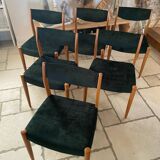 6 chaises années 70