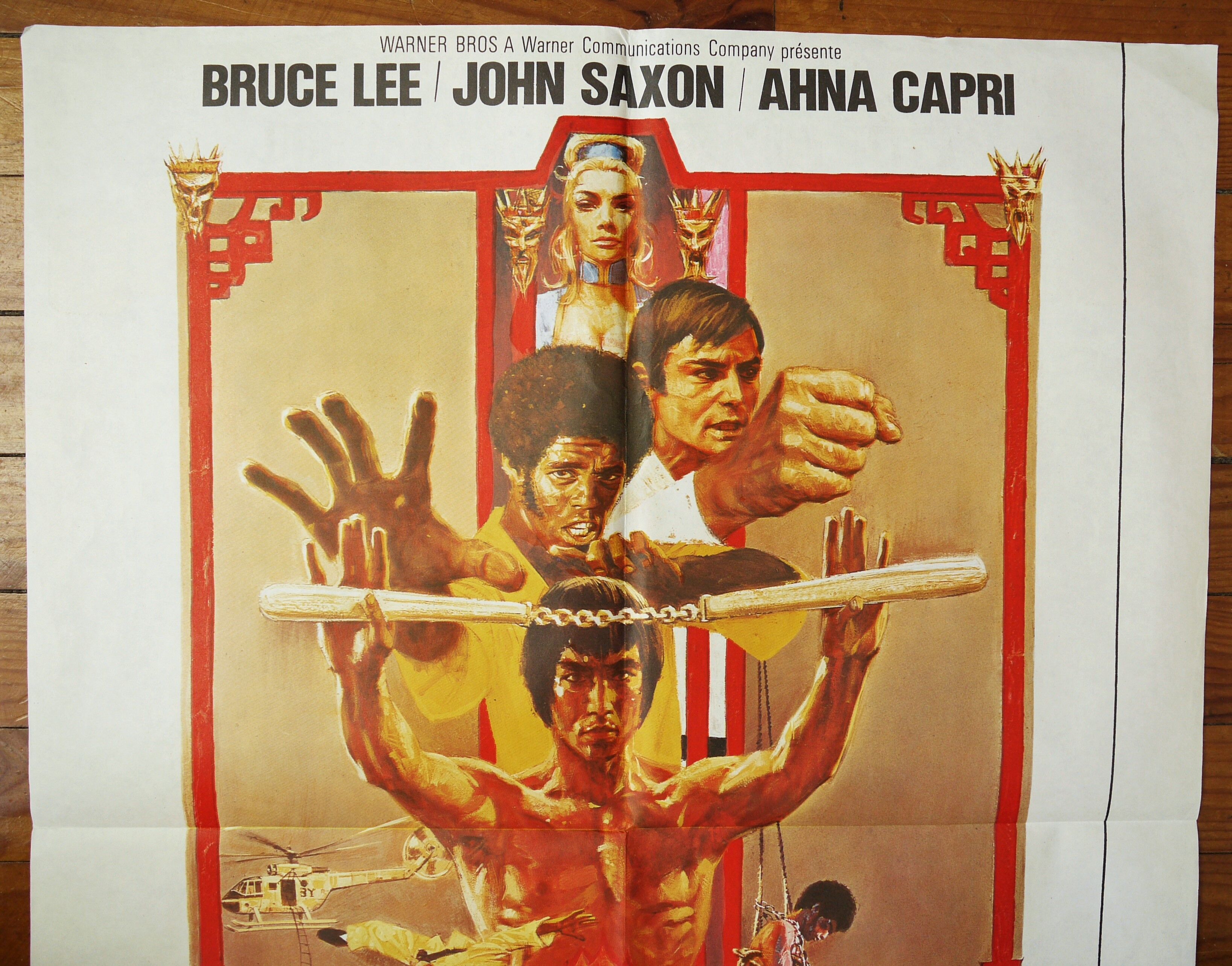Enter the DRAGON - original movie poster - Bruce Lee - 60 x 80