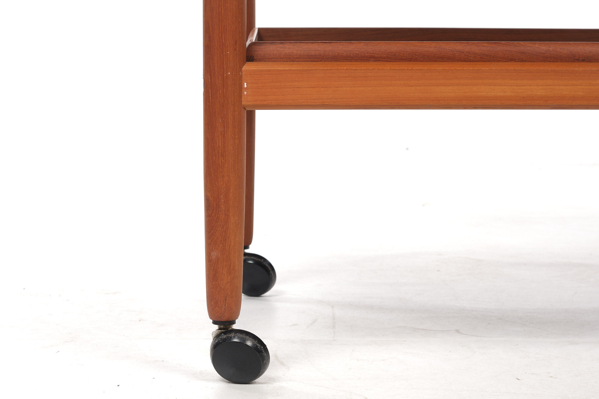 Tea cart with folding table top, Poul Jeppesen, Denmark, circa 1965