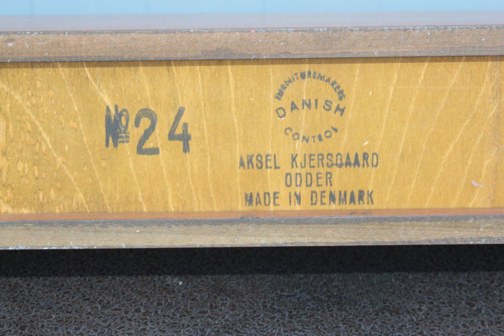 Étagères murales teck design danois aksel kjersgaard