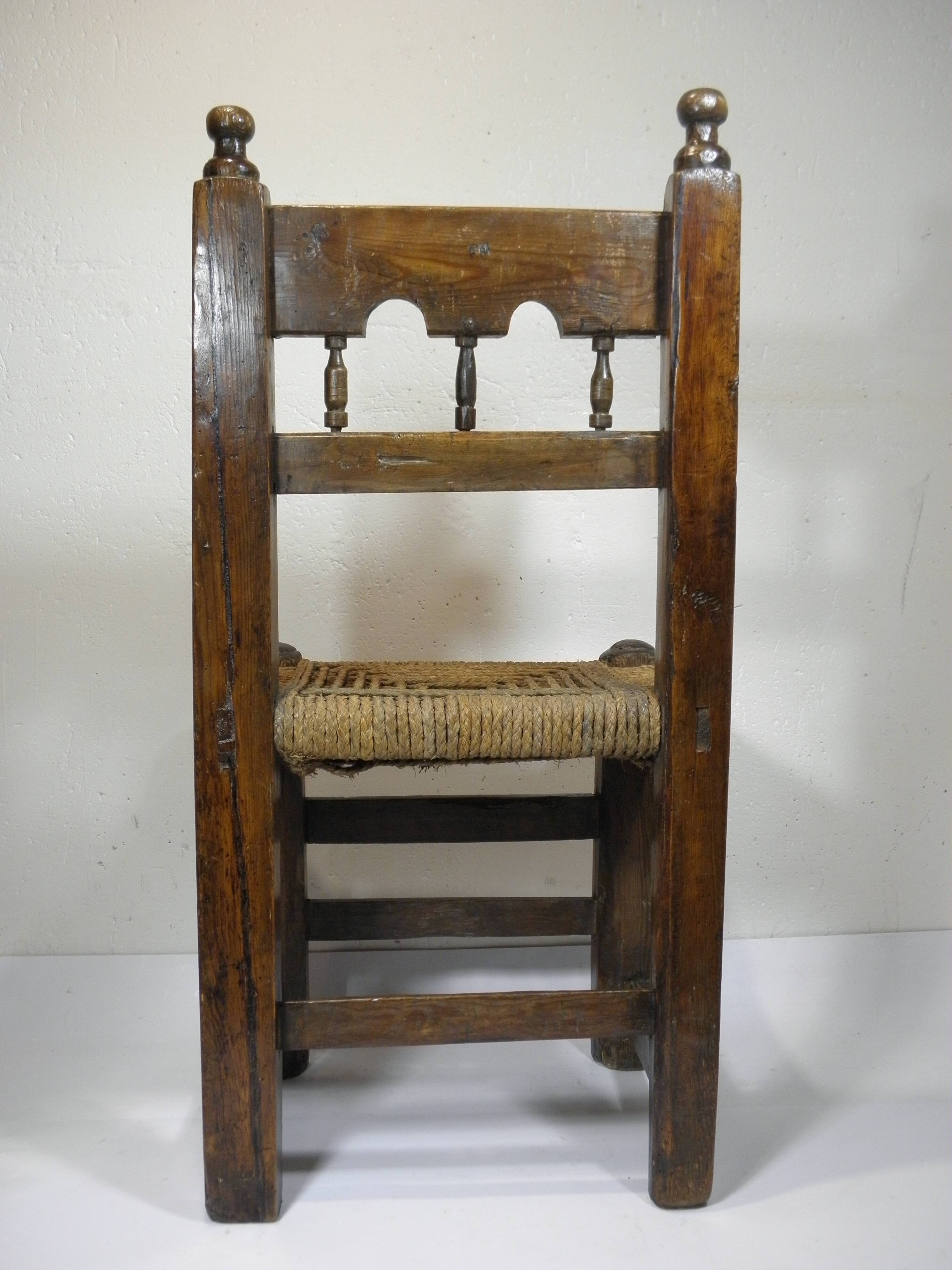 Rustic chair - Folk art - Spain