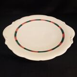 Old round presentation dish