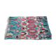 Pink and blue boujaad berber carpet in wool, hand-woven in morocco