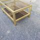 Table basse vintage 2 plateaux