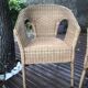 Paire de fauteuils en osier