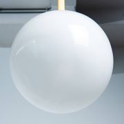 Mushroom-shaped pendant light - Elio Martinelli