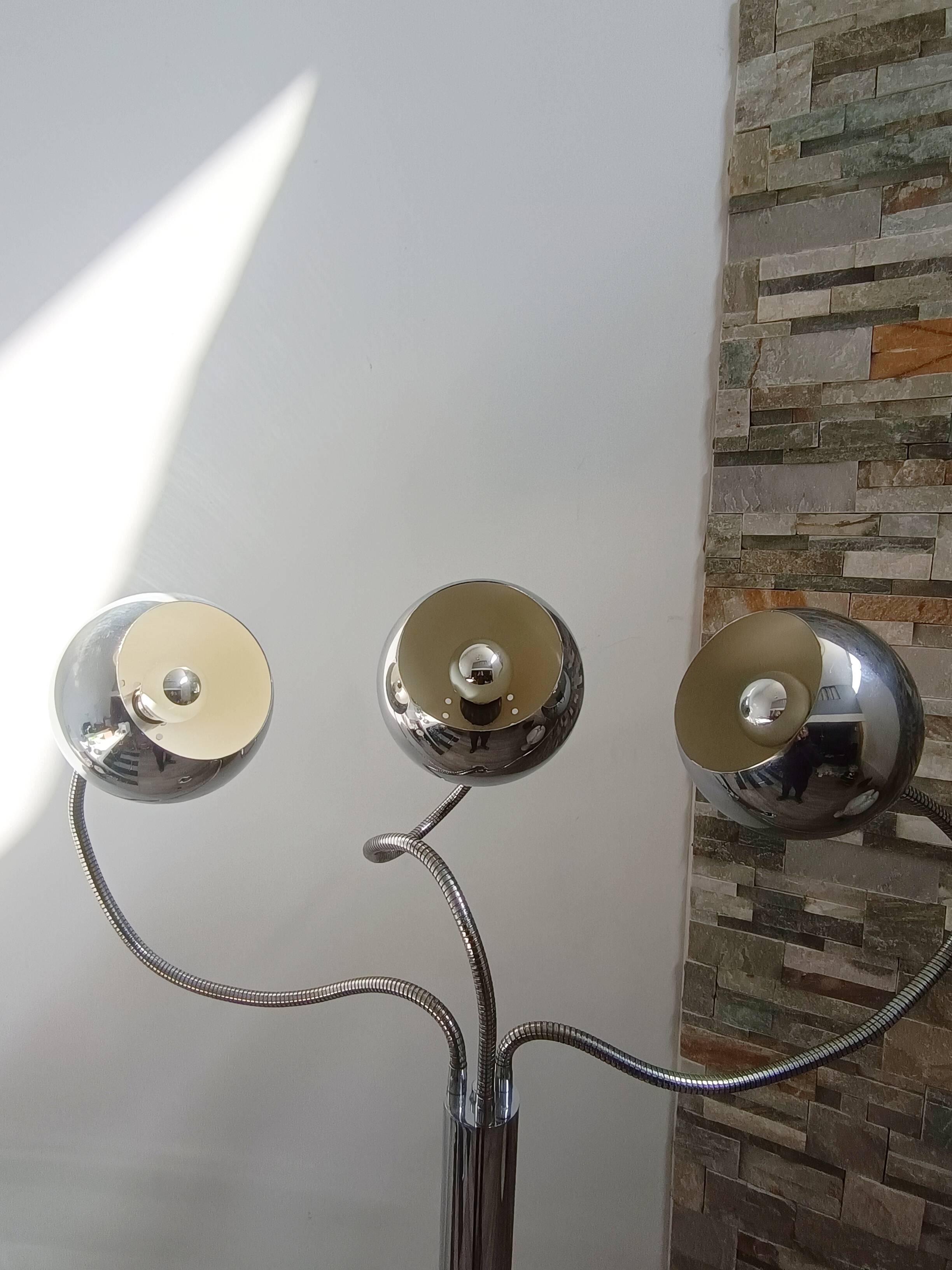 Eyeballs Floor Lamp by Goffredo Reggiani 1970s