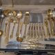 Luxury Cutlery Set Solingen SBS Gold Plated with 23/24 Carats - 70 Pieces