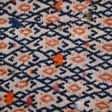 Ancient Persian Sumak handmade carpet 55cm x 100cm 1940s - 1C399