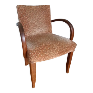 Fauteuil bridge tapissé tissu