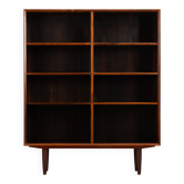 Danish Design midcentury modern rosewood bookcase, 1960s
