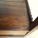 Vintage oak accent cabinet