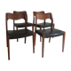 4 chaises scandinave 60