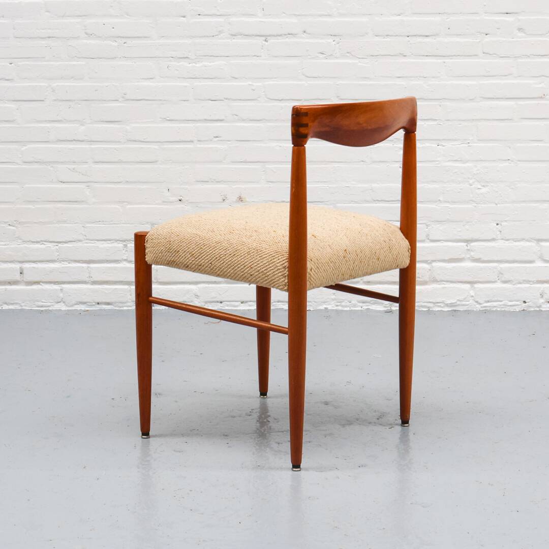 Teak Dining Chairs by H.W. Klein for Bramin 1960s