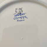 Ceramic plate of Quimper
