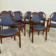 Chaises Baumann vintage Série de 9 fauteuils bridges