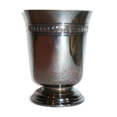 Silver metal timbale Christofle