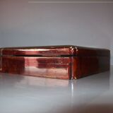 Old box decorated with birds