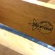 12 stella 1950 chairs in signed curved wood