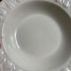 Set of italian ceramic plates fruit model