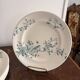 Lot 6 Plate Plates Faience Longwy Model Mignon
